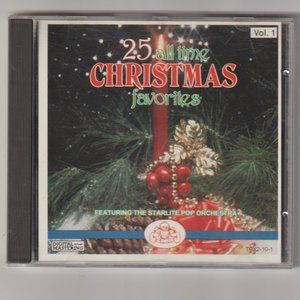 25 All Time Christmas Favorites CD Starlite Pop